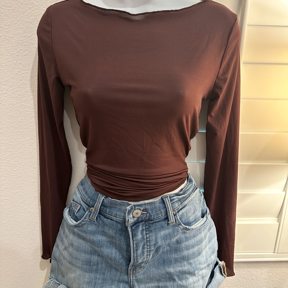 Zara mesh to size M.